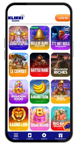 Klikki mobil casino